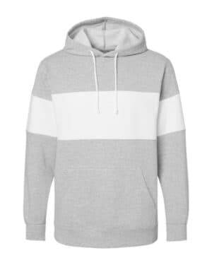 22709 classic fleece colorblocked hooded sweatshirt