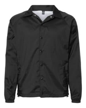 BLACK Burnside 9718 mentor coach's jacket