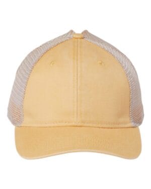 DUSTY YELLOW/ TEA Outdoor cap PNY100M ponytail mesh-back cap