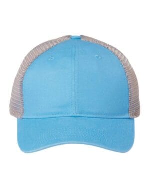 SKY BLUE/ TEA Outdoor cap PNY100M ponytail mesh-back cap