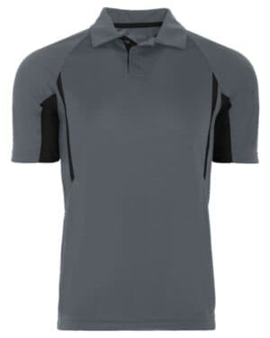 GRAPHITE/ BLACK Holloway 222530 two-tone avenger polo