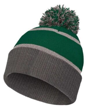 FOREST/ CARBON Holloway 223816 8 1/2 reflective knit beanie