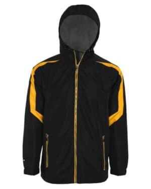 BLACK/ LIGHT GOLD Holloway 229059 charger hooded jacket