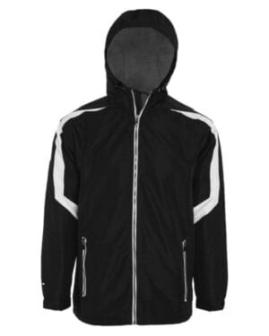 BLACK/ WHITE Holloway 229059 charger hooded jacket