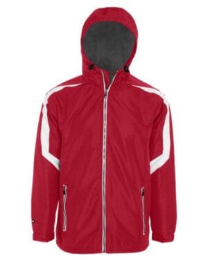 SCARLET/ WHITE Holloway 229059 charger hooded jacket