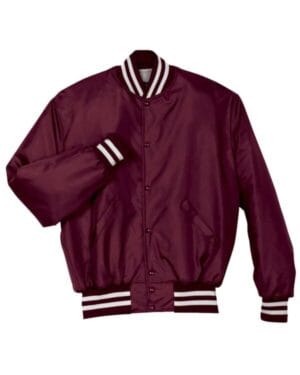 MAROON/ WHITE Holloway 229140 heritage jacket