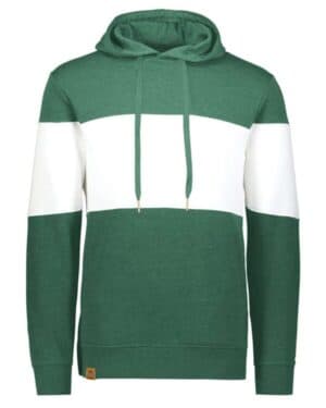 229563 all-american fleece colorblocked hooded sweatshirt