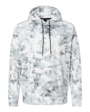 WHITE TIE DYE Burnside 8670 performance raglan pullover sweatshirt