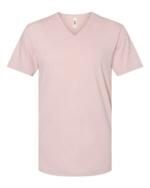 HEATHER BLUSH American apparel 2006CVC cvc v-neck tee