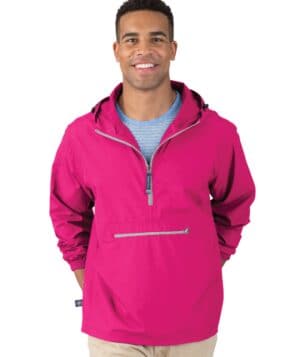 HOT PINK Charles river 9904CR pack-n-go pullover