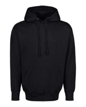 BLACK Mv sport 20301 peace fleece organic hooded sweatshirt