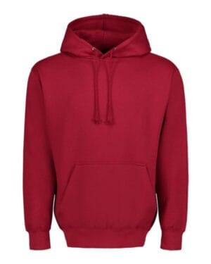 CRIMSON Mv sport 20301 peace fleece organic hooded sweatshirt