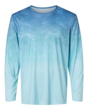229 montauk oceanic fade performance long sleeve t-shirt