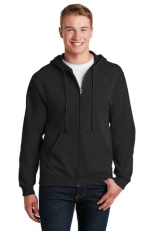 BLACK 993M jerzees-nublend full-zip hooded sweatshirt