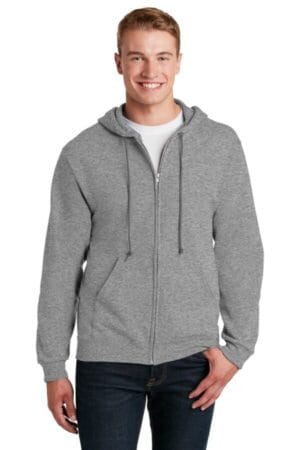 OXFORD 993M jerzees-nublend full-zip hooded sweatshirt