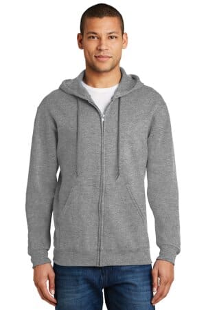 993M jerzees-nublend full-zip hooded sweatshirt