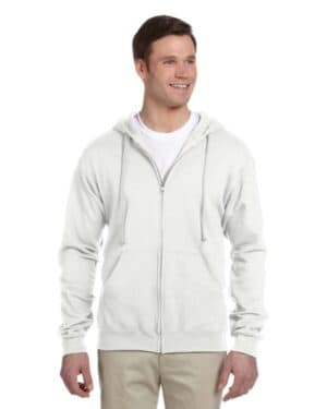 993 adult nublend fleece full-zip hooded sweatshirt