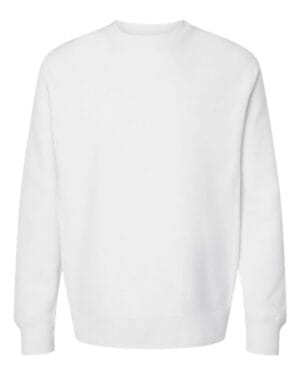 WHITE IND5000C legend-premium heavyweight cross-grain crewneck sweatshirt