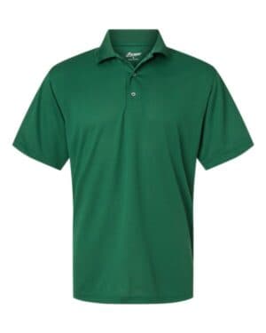 HUNTER GREEN Paragon 100 saratoga performance mini mesh polo