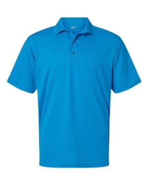TURQUOISE Paragon 100 saratoga performance mini mesh polo