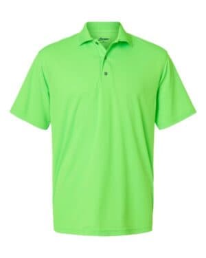 NEON LIME Paragon 100 saratoga performance mini mesh polo