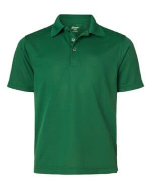 HUNTER GREEN Paragon 108Y youth saratoga performance mini mesh polo