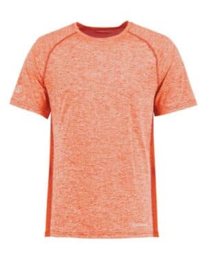 ORANGE HEATHER Holloway 222571 electrify coolcore t-shirt