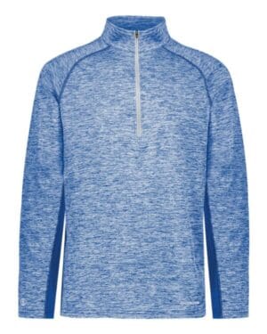 ROYAL HEATHER Holloway 222574 electrify coolcore quarter-zip pullover