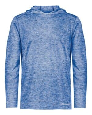 ROYAL HEATHER Holloway 222689 youth electrify coolcore hooded pullover