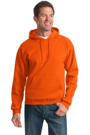 BURNT ORANGE 996M jerzees-nublend pullover hooded sweatshirt