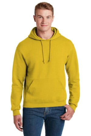 MUSTARD HEATHER 996M jerzees-nublend pullover hooded sweatshirt