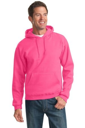 NEON PINK 996M jerzees-nublend pullover hooded sweatshirt