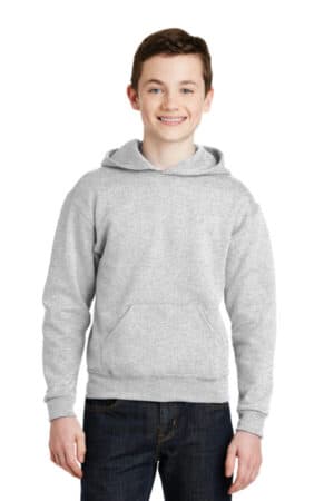 ASH 996Y jerzees-youth nublend pullover hooded sweatshirt
