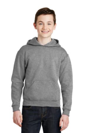 996Y jerzees-youth nublend pullover hooded sweatshirt