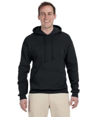 BLACK 996 adult nublend fleecepullover hooded sweatshirt