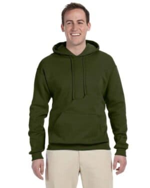 MILITARY GREEN 996 adult nublend fleecepullover hooded sweatshirt