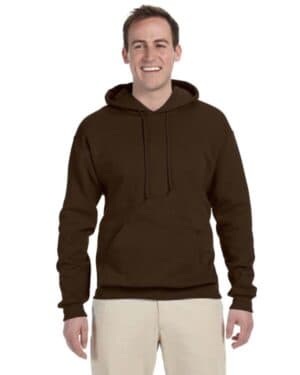 CHOCOLATE 996 adult nublend fleecepullover hooded sweatshirt