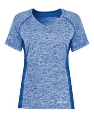 ROYAL HEATHER Holloway 222771 women's electrify coolcore v-neck t-shirt