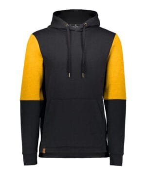222581 ivy league team fleece colorblocked hooded sweatshirt