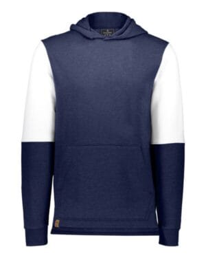 222681 youth ivy league team fleece colorblocked hooded sweatshirt