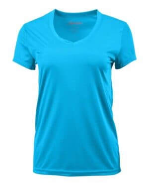 TURQUOISE Paragon 203 women's vera v-neck t-shirt