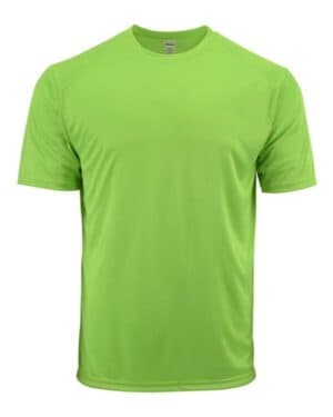 NEON LIME Paragon 208Y youth islander performance t-shirt