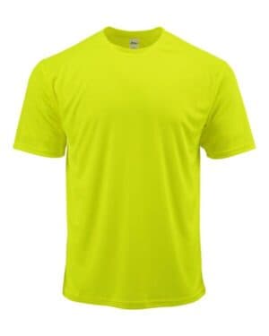 SAFETY GREEN Paragon 208Y youth islander performance t-shirt