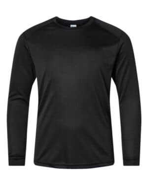 BLACK 218Y youth long islander performance long sleeve t-shirt