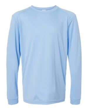 BLUE MIST 218Y youth long islander performance long sleeve t-shirt