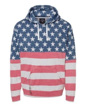 J america 8815 tailgate hooded sweatshirt
