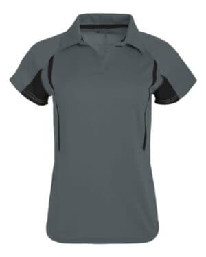 GRAPHITE/ BLACK Holloway 222730 women's two-tone avenger polo
