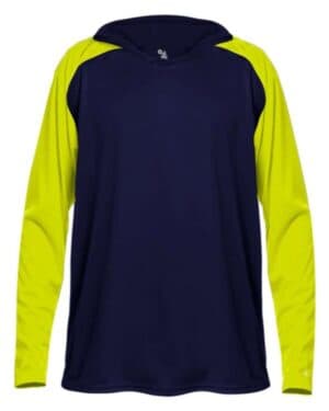 Badger 2235 breakout youth hooded t-shirt