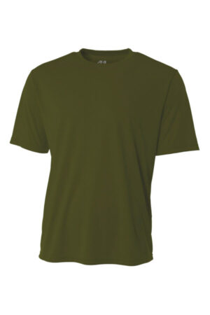 MILITARY GREEN A4N3142 a4 cooling performance short sleeve tee