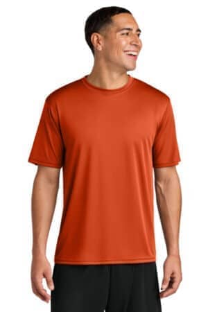 ATHLETIC ORANGE ATHLETIC ORANGE A4N3142 a4 cooling performance short sleeve tee